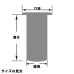 画像2: 中入れ花立 59LL　高級 (2)